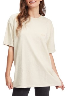 Roxy Sunny Heart Cotton Graphic Tee in Tapioca at Nordstrom