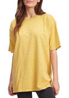 Roxy Surfing Babe Cotton Graphic Tee in Ochre at Nordstrom