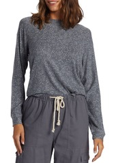 Roxy Women's Anchors Away Crewneck, Medium, Gray