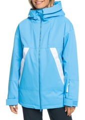 Roxy Women's Chloe Kim Ski Jacket, Medium, Blue