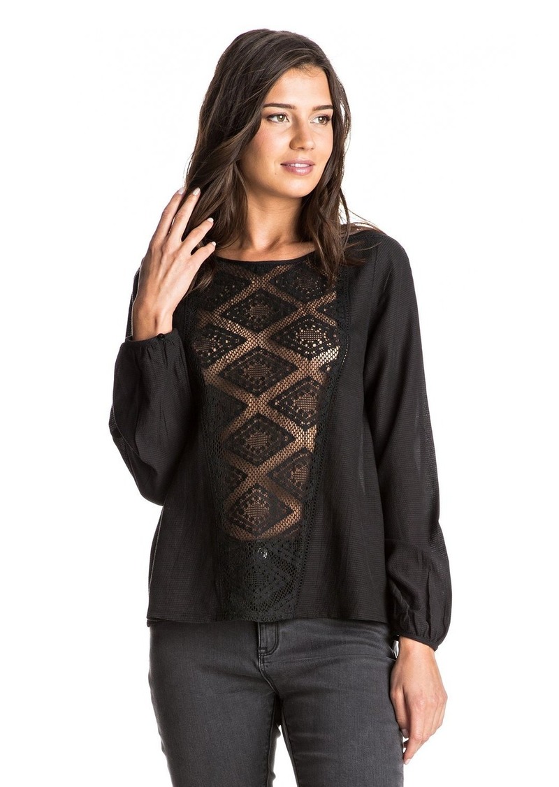 Roxy Women's Definitely Need It Long Sleeve Woven Top  XS