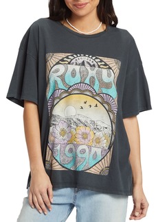 Roxy Women's Desertscape T-Shirt, Small, Gray