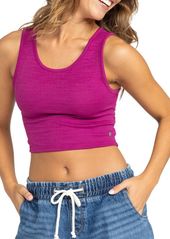 Roxy Women's Good Keepsake Crop Top, Small, Tan