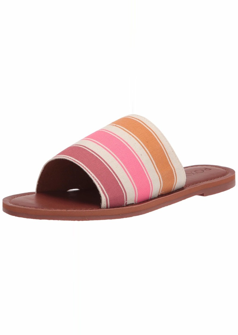 Roxy womens Kaia Slip Flat Slide Sandal   US