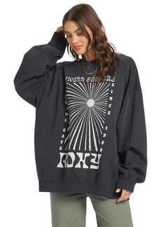 Roxy Women's Oversized Crewneck Sweatshirt