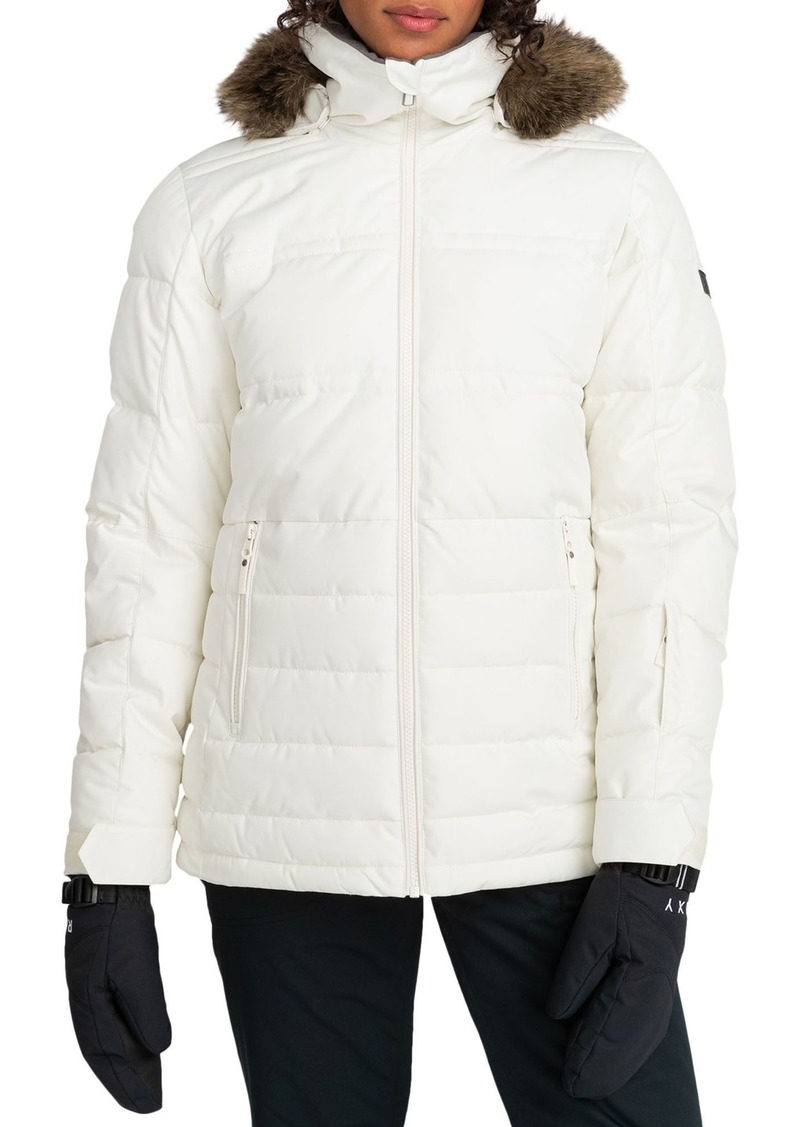 Roxy Women's Quinn Jacket, Medium, White