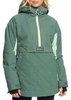 Roxy Women's Radiant Lines Overhead Technical Snow Jacket, Small, Green