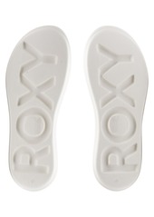 Roxy Women's Rivie Flat Sandal - White