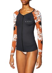 Roxy Women's Standard Print Beach Classics Fashion Full Swim Bottom  S