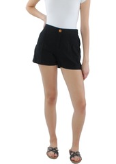 Roxy Womens Linen High-Waist Shorts