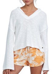 Roxy Bonfire Hoodie in Snow White at Nordstrom