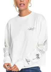 Women's Roxy Fly Over The World Long Sleeve Graphic Tee