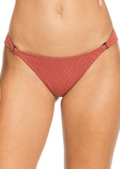 Roxy Wild Babe Animal Stripe Cheeky Bikini Bottoms