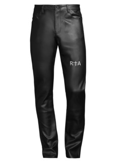 RtA Bryant Faux Leather Pants