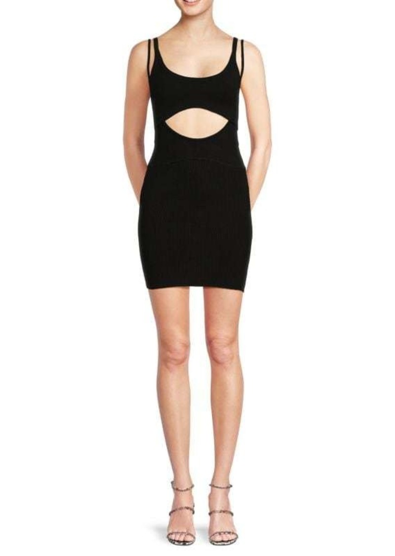 RtA Carolina Cutout Mini Dress