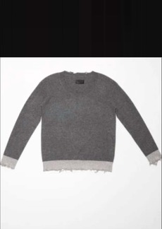 RtA Charlotte Crewneck Sweater In Grey