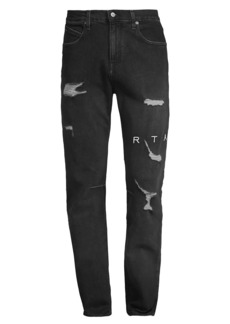 RtA Distressed Stretch Slim-Fit Jeans