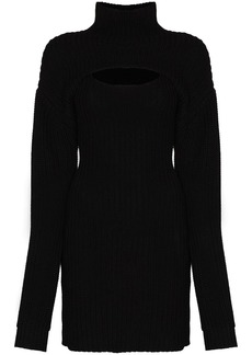 RtA Jady turtleneck knitted dress