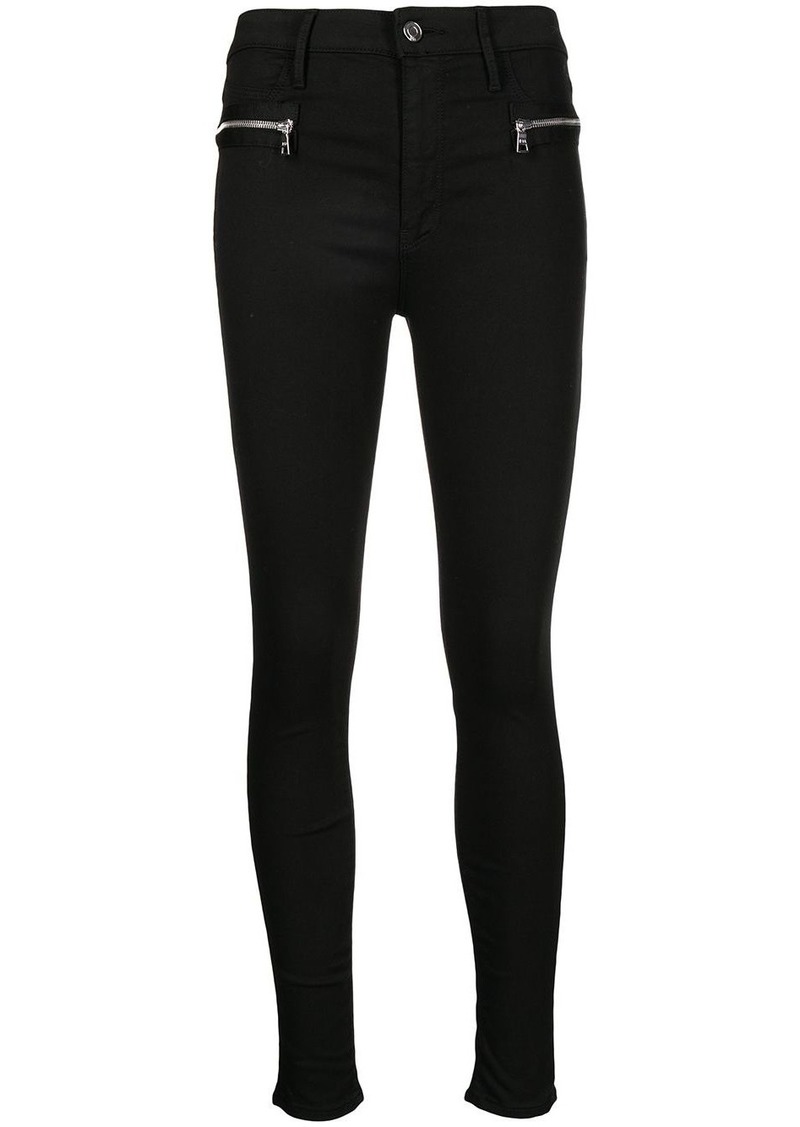 RtA mid-rise skinny jeans