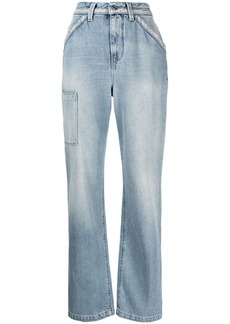 RtA multi-pocket straight leg jeans
