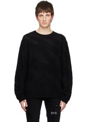 RTA Black Creed Sweater