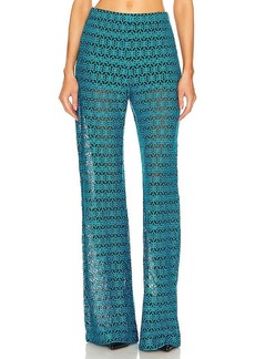 RTA Embroidered Flare Pant