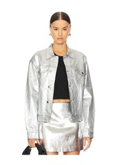 RTA Odelia Oversized Denim Jacket