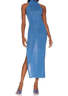 RtA Shira Dress In Malibu Blue