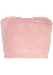 RtA strapless cropped top