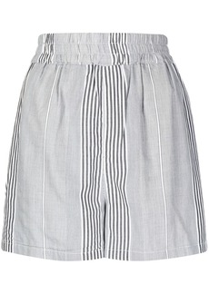 RtA striped fitted shorts
