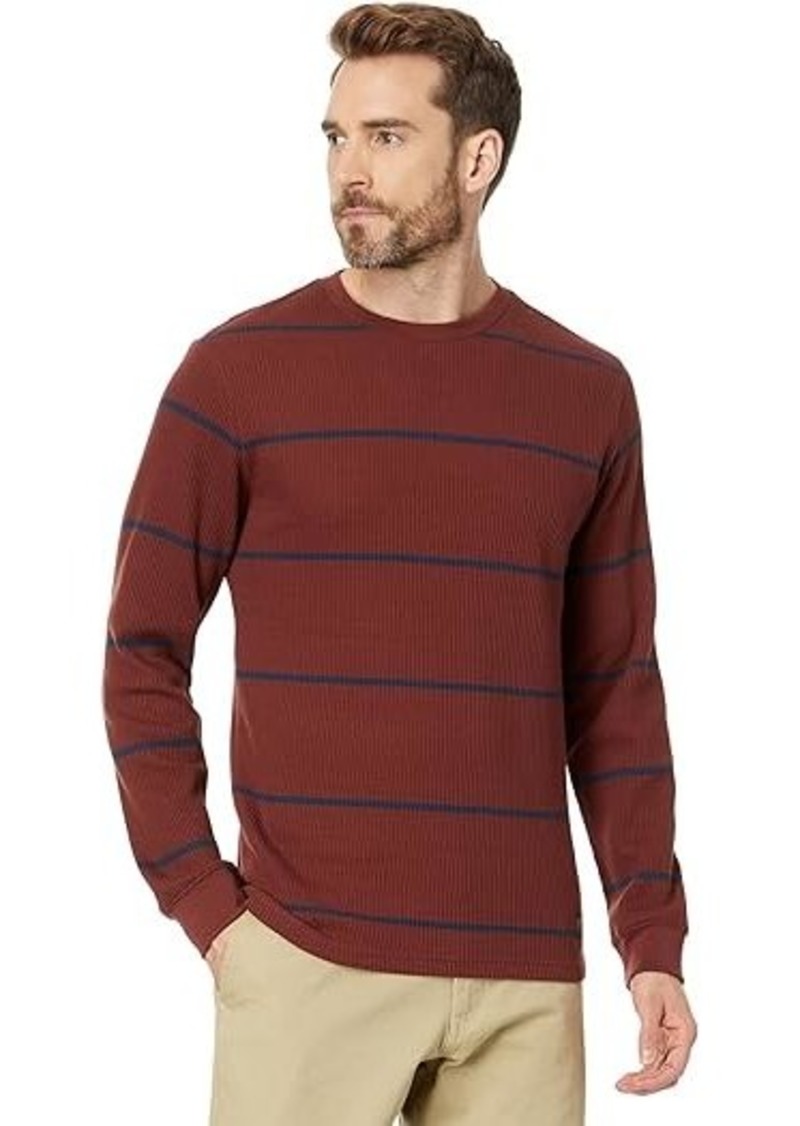 RVCA Day Shift Stripe Long Sleeve Thermal