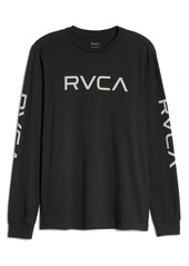 Men's Rvca Big Logo Long Sleeve T-Shirt