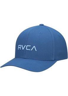 Men's Rvca Blue Logo Flex Hat - Blue