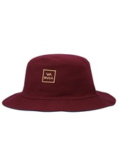 Men's Rvca Blue, Maroon Reversible Bucket Hat - Blue, Maroon