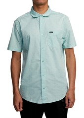 Men's Rvca Carlo Dot Short Sleeve Button-Up Shirt
