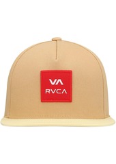 Men's Rvca Gold Square Snapback Hat - Gold