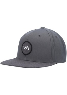 Men's Rvca Graphite Va Patch Adjustable Snapback Hat - Graphite