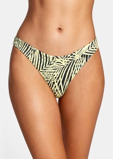 RVCA Palms Medium French In Dust Yellow