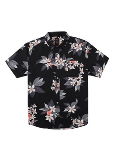 RVCA Anaheim Floral Short Sleeve Button-Up Shirt