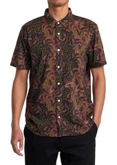 RVCA Anytime Short Sleeve Button-Up Shirt