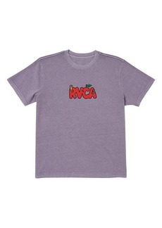 RVCA Apple a Day Logo Graphic T-Shirt