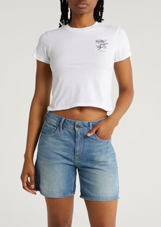 RVCA Beautiful Baby Tee in White at Nordstrom Rack