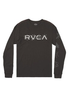 RVCA Big Bloom Long Sleeve Cotton Graphic T-Shirt