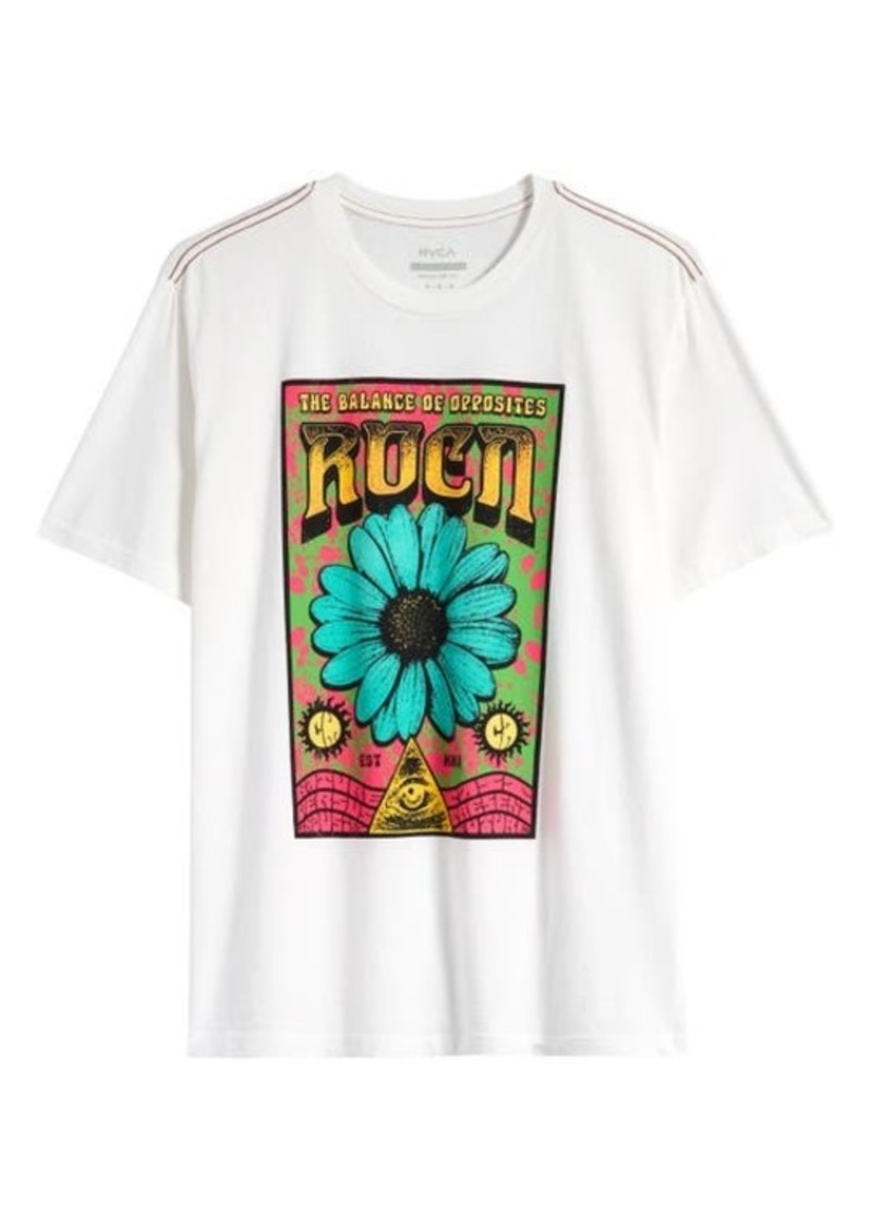 RVCA Bloomfest Cotton Graphic T-Shirt