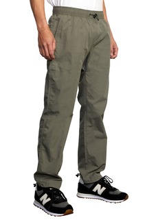 RVCA Brodie Cotton Blend Trail Pants in Olive at Nordstrom