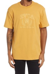 RVCA Crest Graphic Tee in Honey Mustard at Nordstrom