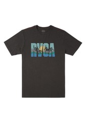 RVCA Gulf Coast Logo Graphic Tee