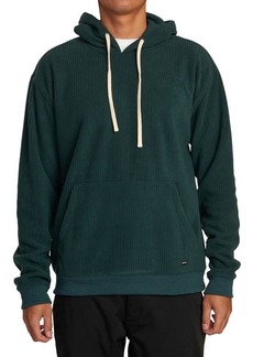 RVCA Hewitt Oversize Ribbed Pullover Hoodie