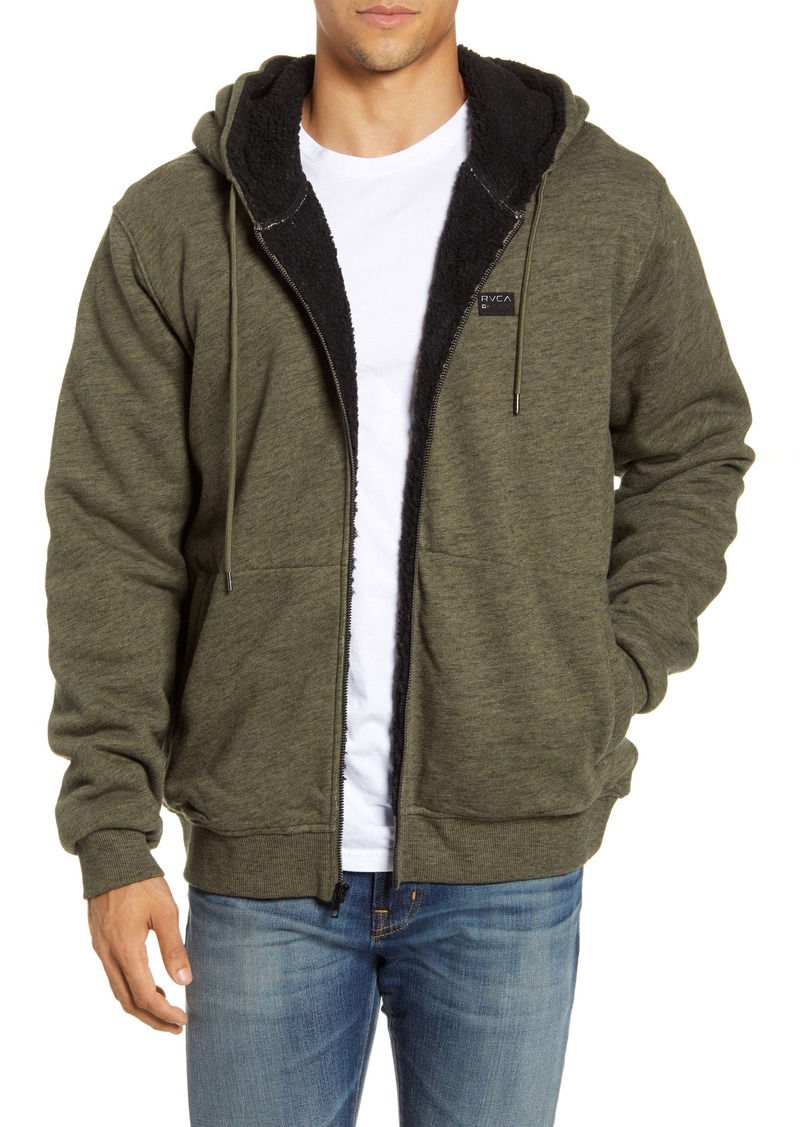 ARTFFEL Mens Casual Fleece Line Zip Up 3D Print Relaxed Fit Hooded Sweatshirt Coat