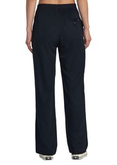 Rvca Juniors' Hudson Elasticized-Waist Wide-Leg Pants - RVCA Black